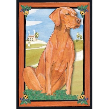 Pipsqueak Productions C881 Holiday Boxed Cards- Vizsla